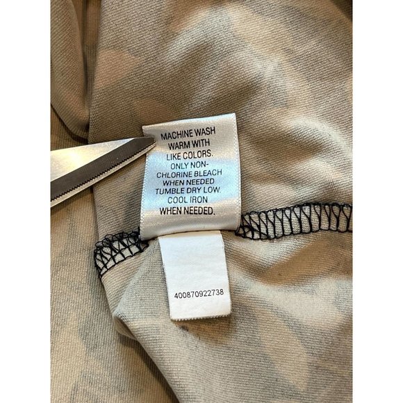 Croft & Barrow Women Floral Tank Top Sleeveless V Neck White Black Size Medium - Picture 7 of 7